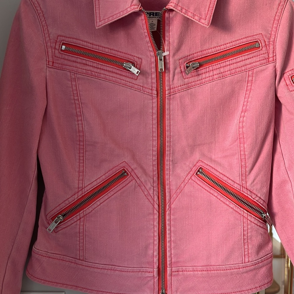 Pink Jean Jacket - Picture 2 of 4